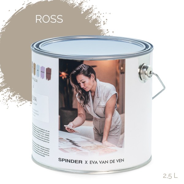 Product Spinder x Eva van de Ven - 2,5L Matte Wandfarbe - Ross