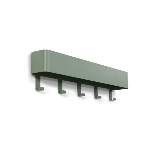 Product Dax Play 5 Wall mounted coat rack - Dusty Green