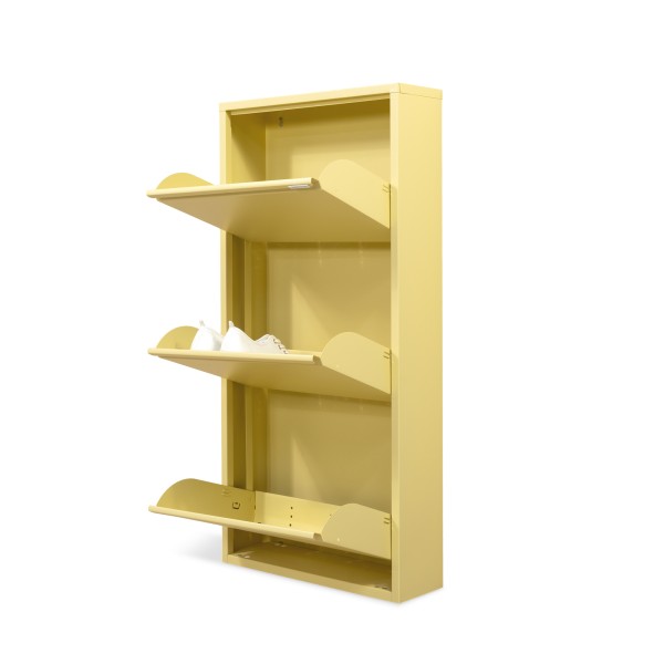 Product BILLY 3 Shoe cabinet - Butter Yellow