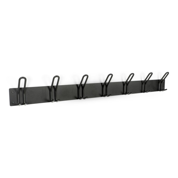 Product MILES 7 Wall mounted coat rack - Black