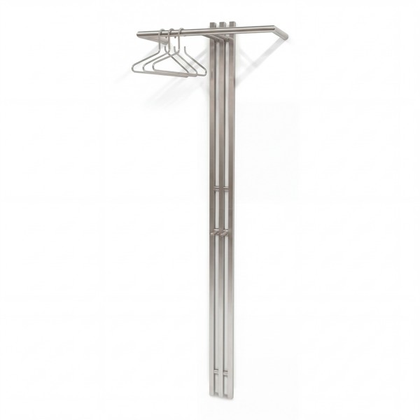 Product SENZA 5 Wandgarderobe - Edelstahl