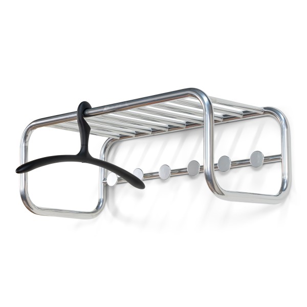 Product RETRO Coat rack - Groovy Chrome