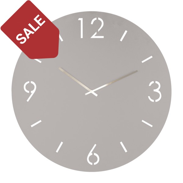 Product TIME Ø 80 Clock - Silky Taupe