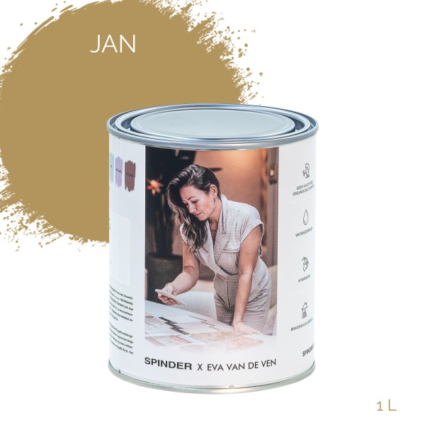 Product Spinder x Eva van de Ven - 1L Matte Muurverf - Jan