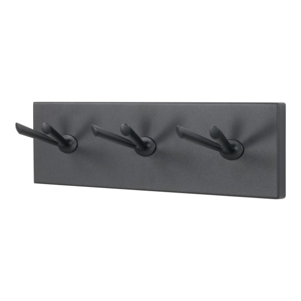 Product PULL 3 Wall mounted coat rack - Black