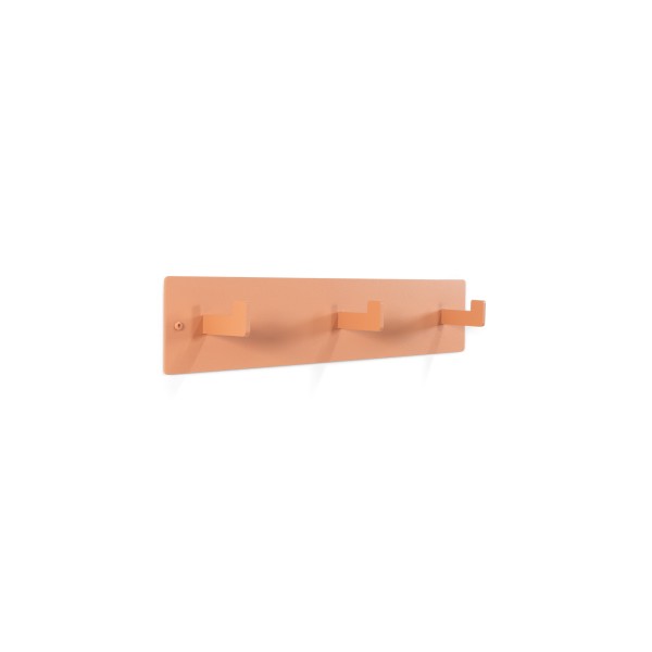 Product LEATHERMAN 3 Wall mounted coat rack - Clay Terra