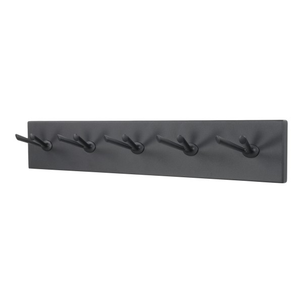Product PULL 5 Wall mounted coat rack - Black