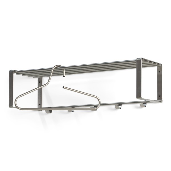 Product REX 2 Wandkapstok - Nikkel
