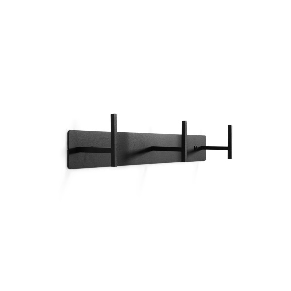 Product CHAPMAN 3 Wall mounted coat rack - Black