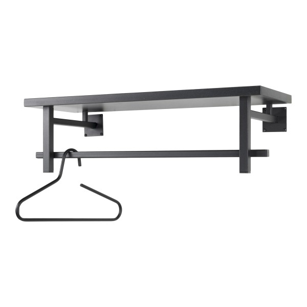 Product SIMPLON Wandkapstok - Zwart