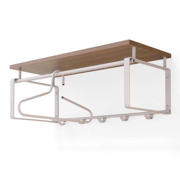 Product REX 3 Wandkapstok - Silky Taupe