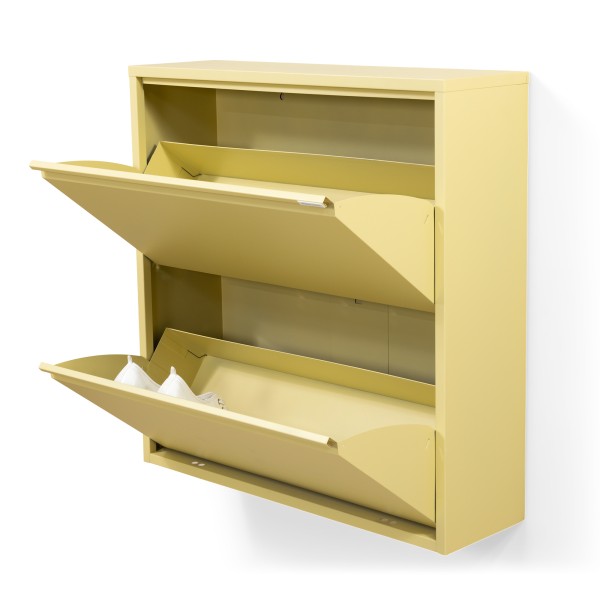 Product BILLY 2 Schoenenkast - Butter Yellow